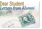 Letters from Alumni